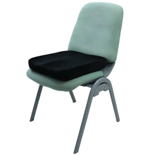 Coussin d’assise ergonomique Couleur noir matière synthétique