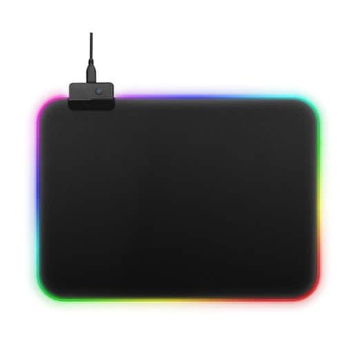 Tapis de Souris Gamer Lumineux Mouse Pad LED Rétro-Eclairage