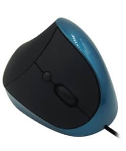 souris ordinateur ergonomique bleu