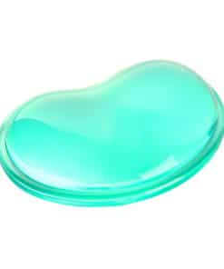 Repose poignet en silicone transparent cœur