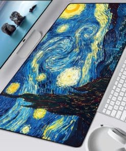 Tapis de souris XXL – Van Gogh – La nuit étoilée