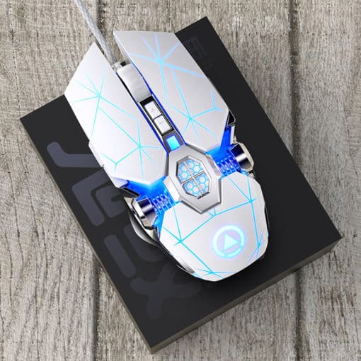 Souris Gaming filaire – Silver carving ghost